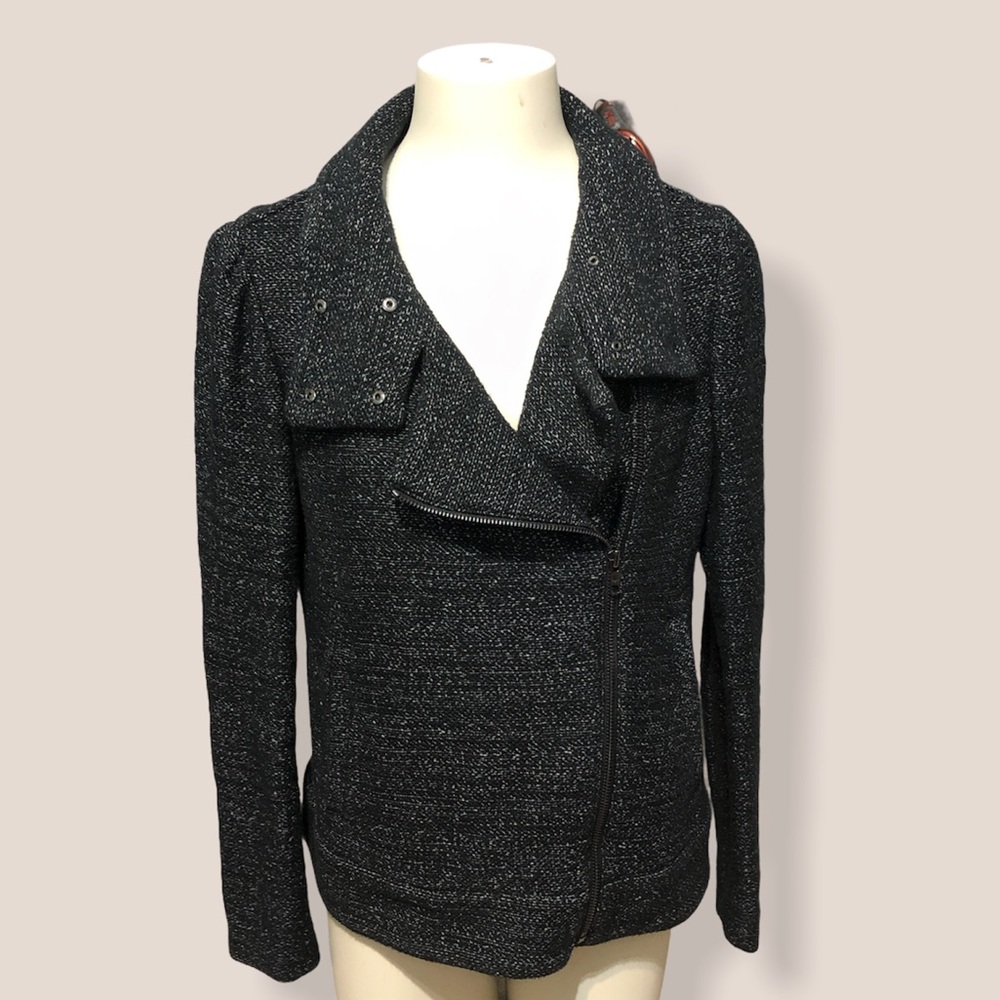 Ann Taylor Loft Black Jacket Medium